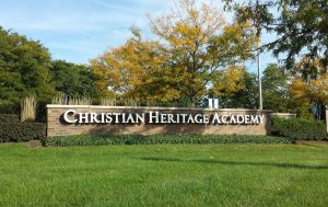 Private Christian School Front Page Sign